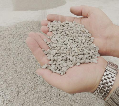 تولید پوکه صنعتی شیب بندی